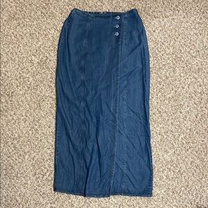 Double D Ranch Blue Pencil Skirt